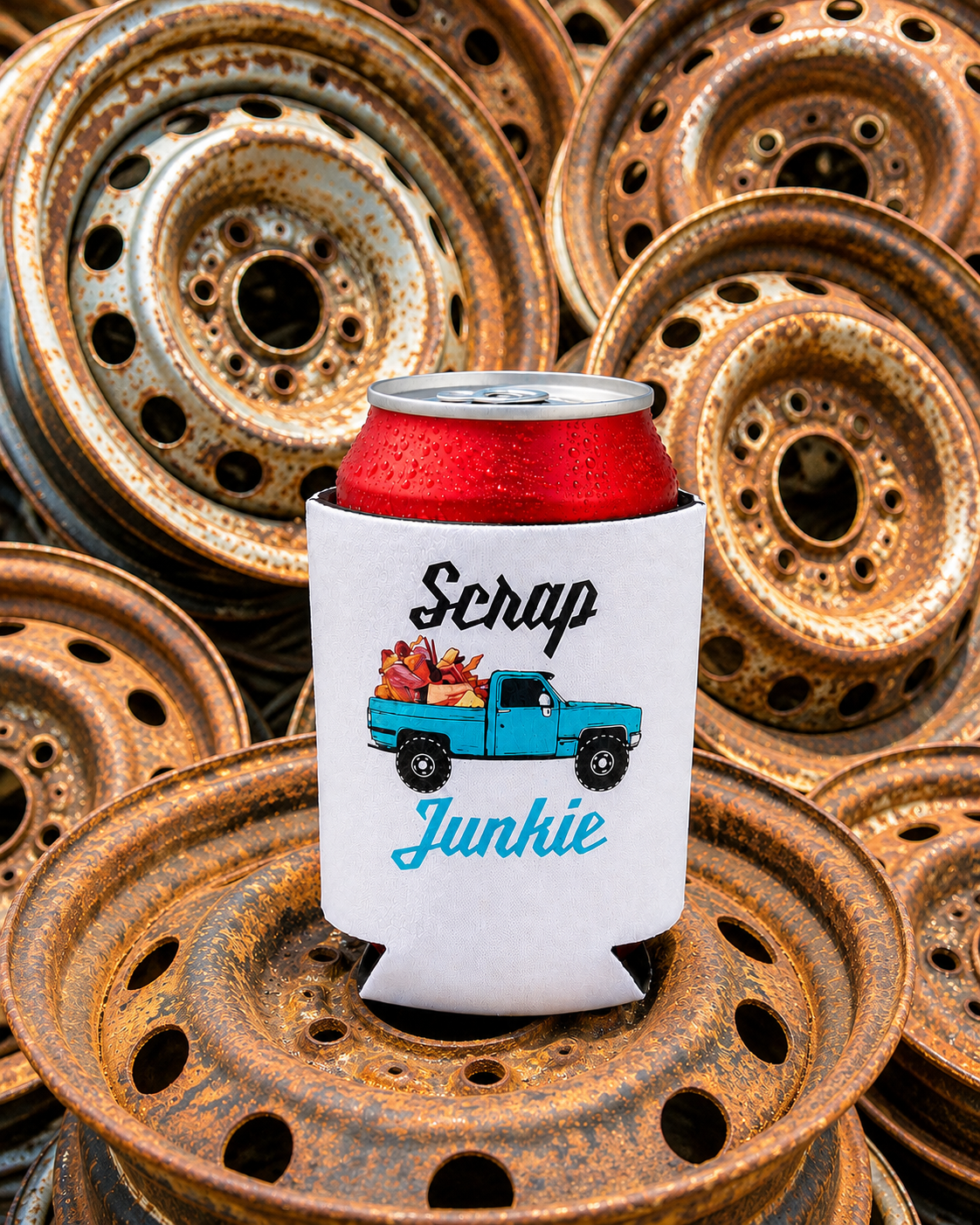 scrap truck can cooler