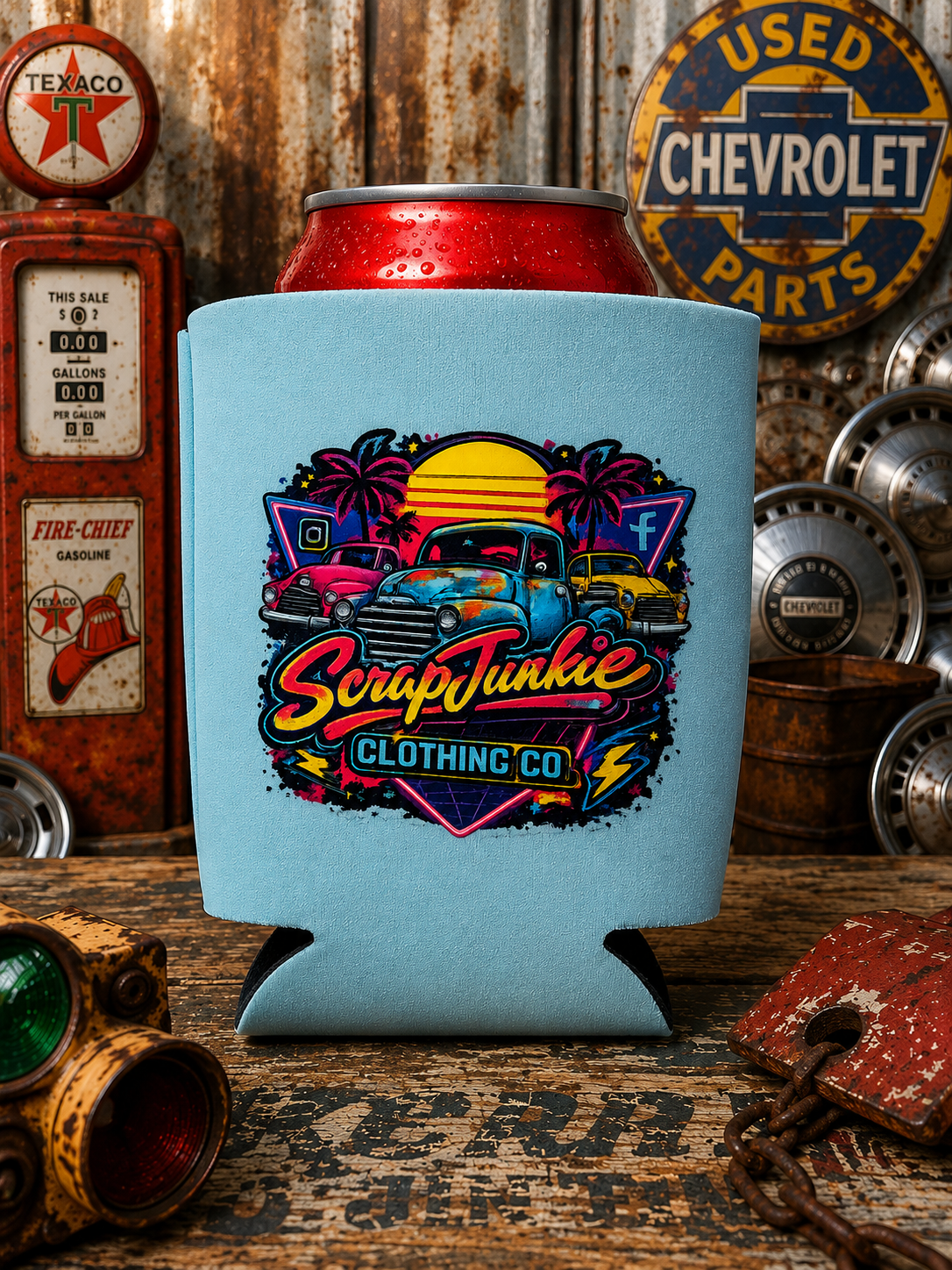 ScrapJunkieClothingCo can cooler
