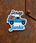 scrap truck sticker