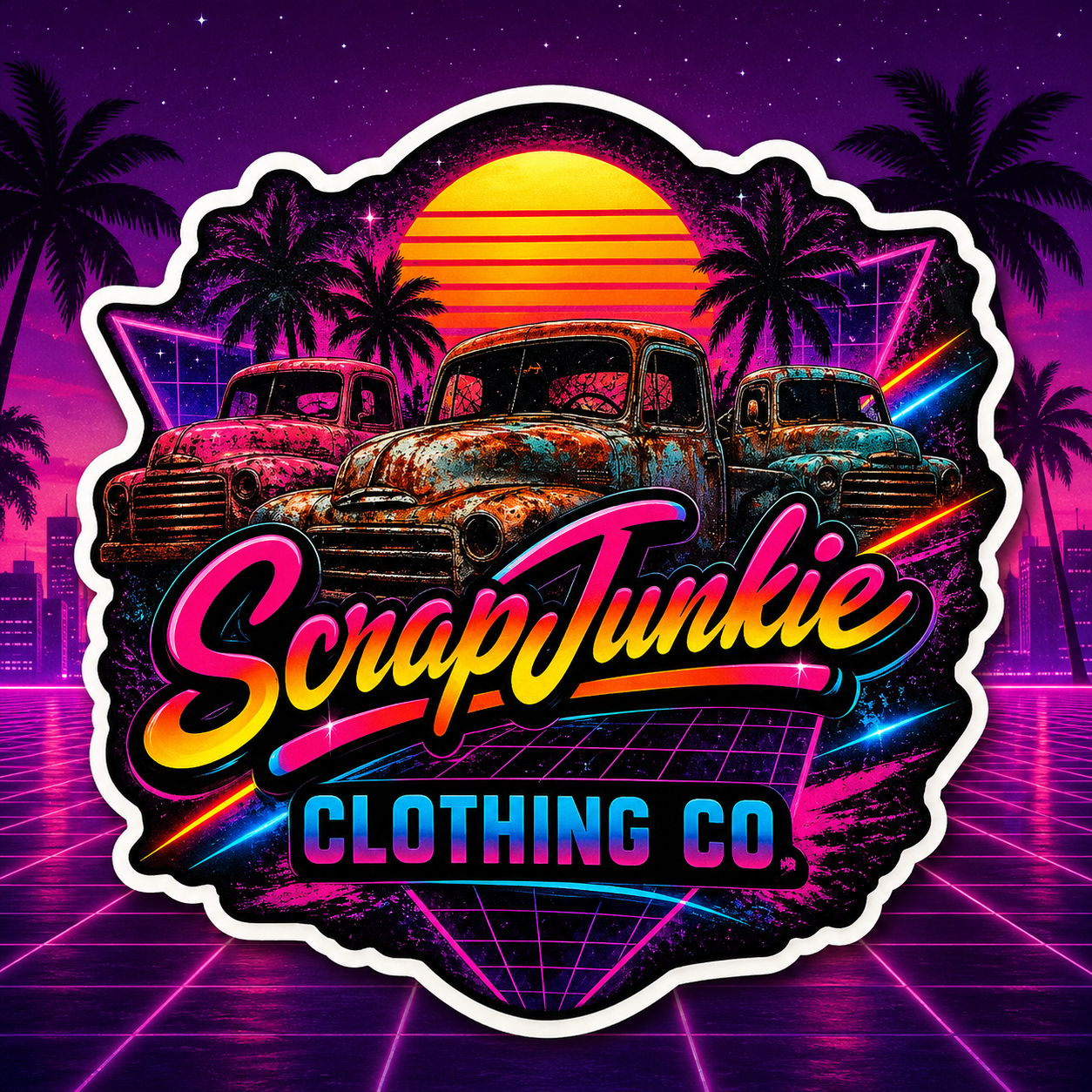 ScrapJunkieClothingCo sticker